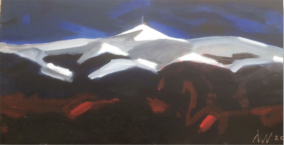 Mont Ventoux — Ineke van Wanrooy