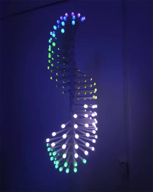 Helicoid lamp — José Manuel González Martínez
