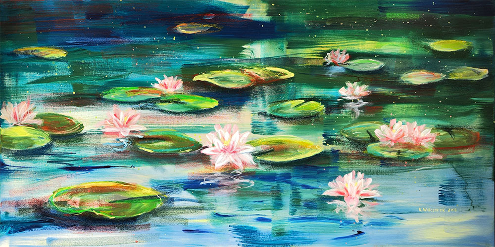 De waterlelies — Kinga Wieczorek